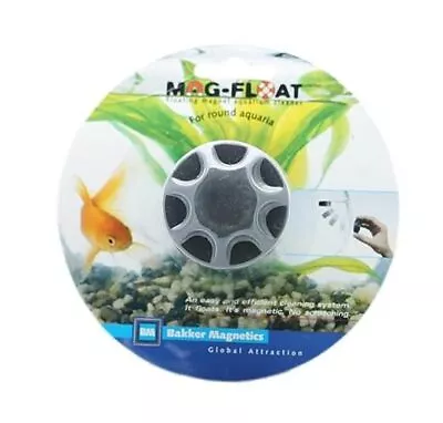 Glas/Scrylic Fishbowl Scraper | Magfloat Magnetic Betta Fish Tank Mini Round • $21.46