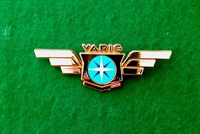 VARIG Airlines-Brazil -Blue Color Jr Pilot Kiddie Wing Plastic • $10.95