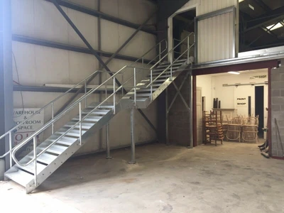 £15 • Buy Fire Escape Staircase , External , Stainless Handrails 