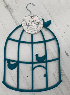 £4.75 • Buy Non-Slip Flocked Hanger/Holder For Scarves BIRD Tidy Organiser Wardrobe Hanger 