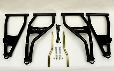 High Lifter Arched Front Forward Control A Arms 2009-14 Polaris RZR4 800 S Black • $489.95