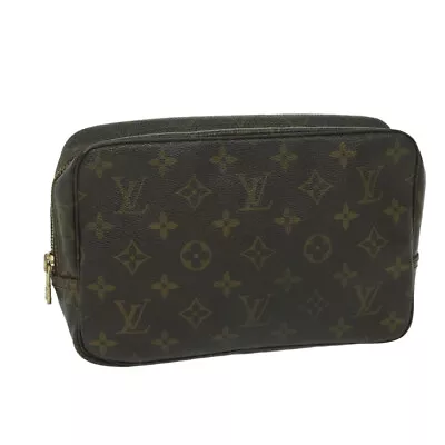 LOUIS VUITTON Monogram Trousse Toilette 23 Clutch Bag M47524 LV Auth 63570 • £208.91