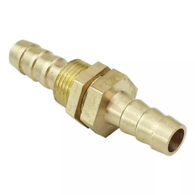 5/16  X 5/16   Hose ID Brass Bulkhead Barb Mender Splicer Fitting • $6.99