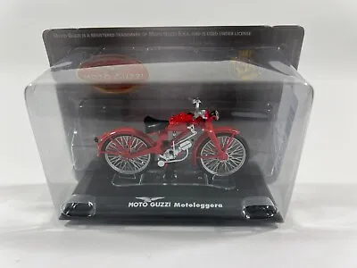 1/24 Motorcycle - Starline Models  Hachette - Moto Guzzi Motoleggera • $11.04