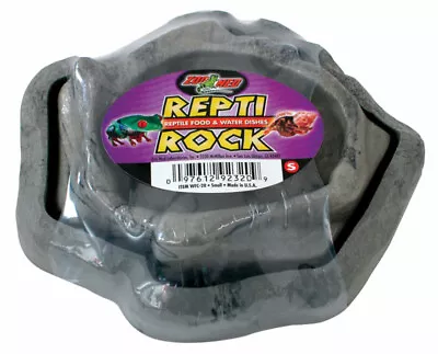 Zoo Med Repti-Rock Dish Combo - Food And Water Dish For Reptiles Size Small • $10.38