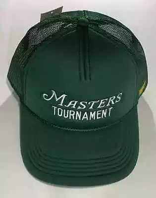2024 Masters Golf Trucker Hat Green With Mesh Snapback Augusta National • $69.99