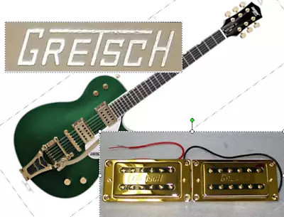 New Complete Set Gretsch Dual-Coil Humbucking - G5120 Elliot Easton - Gold • $271.51