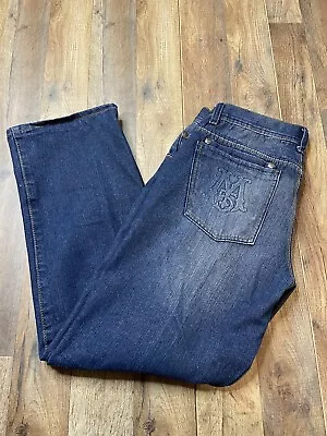 Vintage MECCA SKATER Jeans 38x34 Wide Straight Streetwear Hip Hop Denim Y2K 90s  • $32