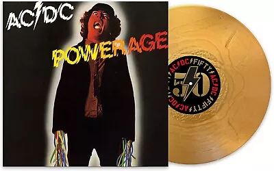 AC/DC - Powerage (Gold Vinyl) (NEW VINYL LP) • $68.14