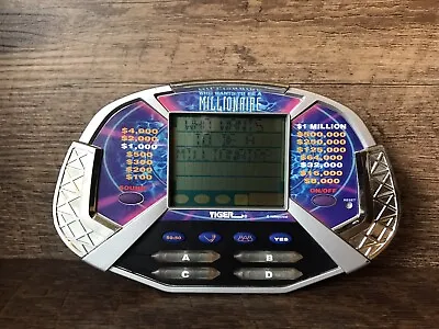 £9.57 • Buy Who Wants To Be A Millionaire- Electronic Handheld W/ Cartridge 2000 Tiger Works