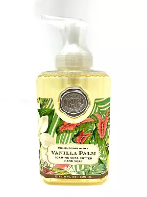 $12.59 • Buy Michel Design Works Vanilla Palm Foaming Hand Soap 17.8 OZ Vanilla Coconut