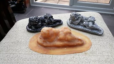 Garden Ornament Statue Latex Only Mould Of A Sleeping Fairy New • £10