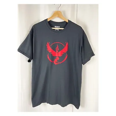 Gildan DryBlend Pokemon Mens Go T-Shirt Team Valor Mystic Instinct Size Large L • $11