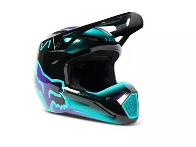 Fox Racing Motorcycle Helmet MX Dirt Bike Motocross Off-Road Youth V1 Toxsyk • $174.99