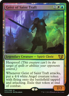 FOIL Geist Of Saint Traft ~ Duel Decks [ NearMint ] [ MTG ] • $3.76