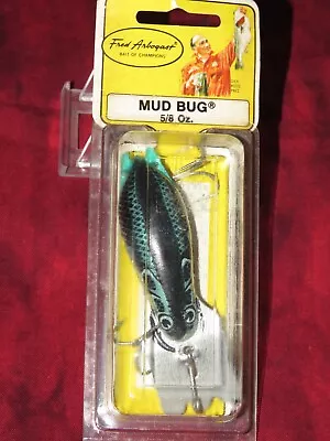 Vintage Fred Arbogast Mud Bug Fishing Lure Excellent Color New Old Stock • $18.99