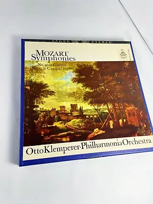 Mozart Symphonies  Angel  No. 40 In G Minor 41 In C Major Reel To Reel Klemperer • $45