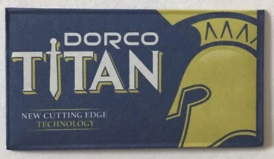 $2.59 • Buy 10 Dorco TITAN Razor Blades.  New Cutting Edge Technology.  Ultra Sharp, Smooth.
