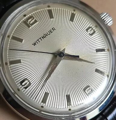 Vintage WITTNAUER Men's Manual Winding Watch 11SSG 17Jewels Swiss 1960s • $269