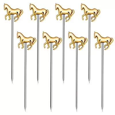 RRRuo Horse Cocktail Reusable Picks Martini Picks Fruit Toothpicks For Appeti... • $24.18