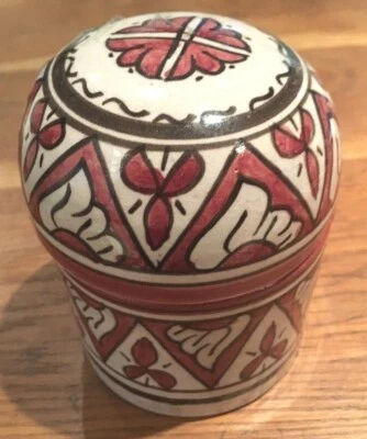 £34 • Buy Vintage Studio Pottery Moroccan Pot