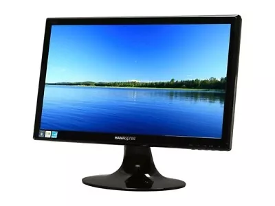 Hannspree HF Series HF205DPB 20  Built-in Speakers LCD Monitor Free Shipping • $45.97