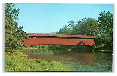 Postcard Covered Bridge Laurelton PA Just West Of Mifflinburg T84 • $3.29