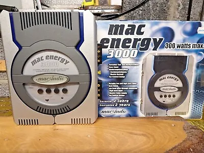 Mac Energy 3000 2 Channel Amplifier VGood Condition 300Watts MAX POWER. • £15.95