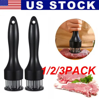 New Meat Tenderizer Tool 21Needles Stainless Steel For Tenderizing Kitchen Tool  • $12.89