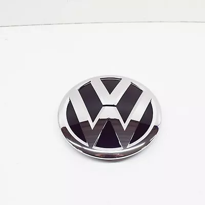 New Genuine VW CC 09-12 Front Center Grill Badge Emblem Chrome 3C8853601AFXC OEM • $65.28