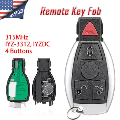 For 2000-2016 Mercedes Benz GLA250 GL350 GL450 ML250 ML350 350 R500 Car Key Fob • $17.69