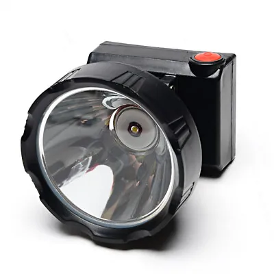 8W Wireless LED Light Head Lamp For Miner Mining Camping Hunt Outdoors Bright • $33.99