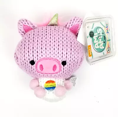 Ami Amis OINKIE Pig 4  Mini Crochet Plush Jakks 2023 Wave 1 NWT • $19.99