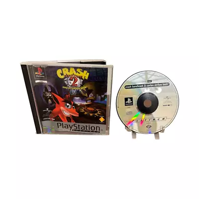 Crash Bandicoot 2: Cortex Strikes Back - Sony PS1 (One) Game | Disc In VGC • £12.95