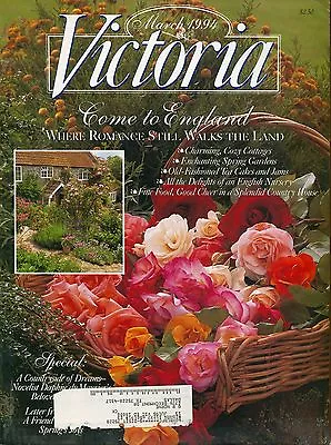 VICTORIA MAGAZINE March 1994 3/94  C-4-1 • $9.99