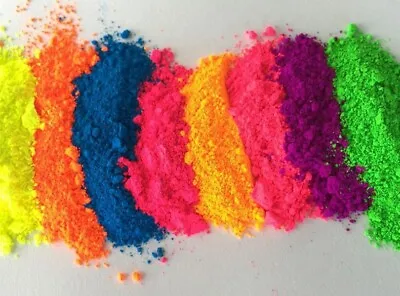 £1.99 • Buy Neon Fluorescent Pigment Powder 5g, Resin, Nail Art Polish Painting Soap