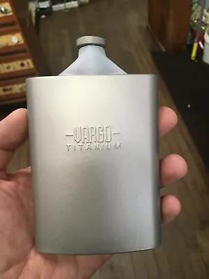 Vargo Titanium Funnel Flask NEW • $69.99