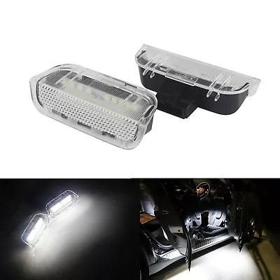 2x White LED Side Door Courtesy Lights Lamps For 2005 - 2015 Volkswagen Polo • $15.99