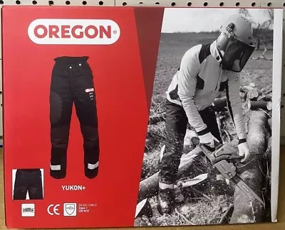 Oregon Yukon+ Protective Type A Class 1 Chainsaw Trousers Small 295453/S • £20