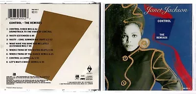 Janet Jackson : Control The Remixes (1987 CD Album Release) • £8.95