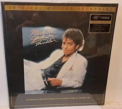 Michael Jackson THRILLER MOFI 45RPM LP Set NEW!  #4606 • $124.99