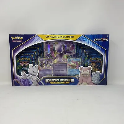 Pokemon Kanto Power Collection Box Mewtwo-EX & Slowbro-EX (XY Evolutions) TCG • $292.50