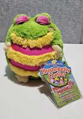 NWT 7  MushABelly Chatter Misu Frog Ribbit Sound Working Jay At Play Green Pink • $14.98