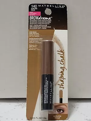 Maybelline Brow Drama Shaping Chalk Powder 140 Auburn • $6.95