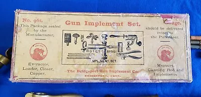 Bridgeport Gun Implement Set In Box With Contents • $425