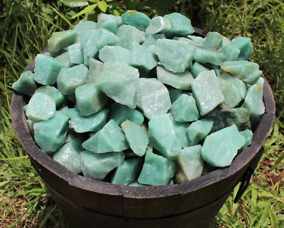 $6.99 • Buy 500 Carat Bulk Lot Natural Rough Green Aventurine, Raw Gemstone (100 Grams)