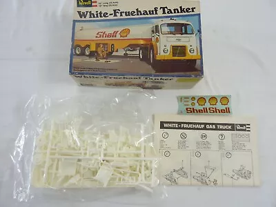 Revell 7311 Shell Petrol Fuel White-Fruehauf Tanker 1:48 Model Kit • £36