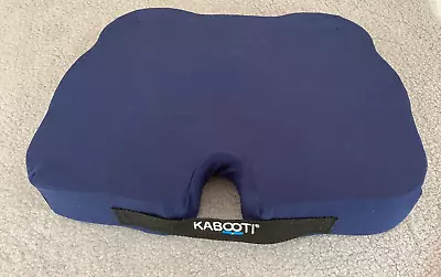 Contour KABOOTI Seat Cushion Blue Coccyx Foam Donut For Tailbone & Hemorrhoids • $22.99