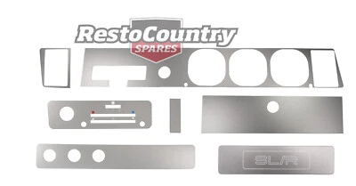 $365 • Buy Holden Torana Upper + Lower Dash Decal Kit SILVER SLR LH LX Facia + Vent + Radio