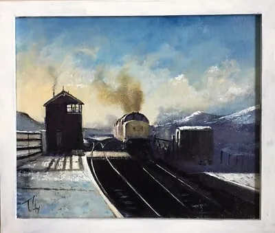 Original Artwork Pete Tuffrey Artist Railways Railway Art Train • £100